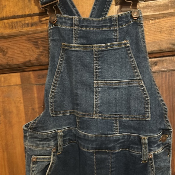 Free People Carly Flare Overalls size 28 - Picture 6 of 10